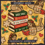 Hextober #12 BOOKS Seamless Files + Matching PNGs