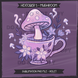 Hextober #5 MUSHROOM Seamless Files & Matching PNGs