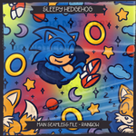 Sleepy Hedgehog Seamless File