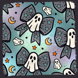 Boo-tiful Bows GHOSTED Seamless File