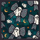 Boo-tiful Bows GHOSTED Seamless File