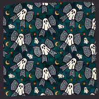 Boo-tiful Bows GHOSTED Seamless File