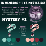 1k / 1 Year Celebration Mystery Seamless Files + Matching PNGs