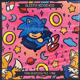 Sleepy Hedgehog Seamless File