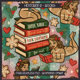 Hextober #12 BOOKS Seamless Files + Matching PNGs