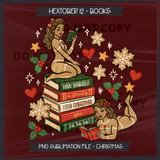 Hextober #12 BOOKS Seamless Files + Matching PNGs