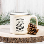 Bird Street Book Club - Ceramic Cream Camp Mug with Specs Pre-Order