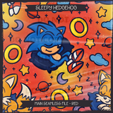Sleepy Hedgehog Seamless File