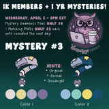 1k / 1 Year Celebration Mystery Seamless Files + Matching PNGs