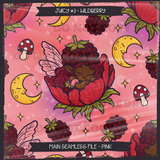JUICY #3 WILDBERRY Seamless Files + Matching PNGs