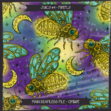 JUICY #4 FIREFLY Seamless Files + Matching PNGs