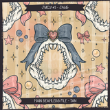 JUICY #5 JAWS Seamless Files + Matching PNGs