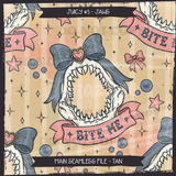 JUICY #5 JAWS Seamless Files + Matching PNGs