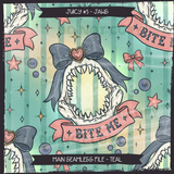 JUICY #5 JAWS Seamless Files + Matching PNGs
