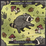 Hextober #16 CRYPTID Seamless Files + Matching PNGs