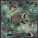 Hextober #16 CRYPTID Seamless Files + Matching PNGs