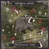 Hextober #16 CRYPTID Seamless Files + Matching PNGs