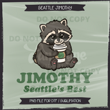 Seattle Jimothy Seamless File + Matching PNGs