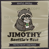 Seattle Jimothy Seamless File + Matching PNGs