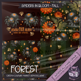 Fall Spiders in Bloom - Creepy Couture Market Semi-Exclusive Bundles