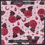 Hextober #19 ODDITIES Seamless Files + Matching PNGs