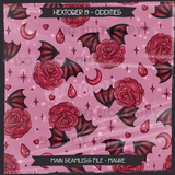 Hextober #19 ODDITIES Seamless Files + Matching PNGs