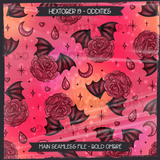 Hextober #19 ODDITIES Seamless Files + Matching PNGs