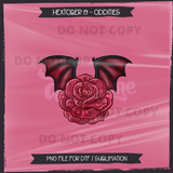 Hextober #19 ODDITIES Seamless Files + Matching PNGs