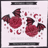 Hextober #19 ODDITIES Seamless Files + Matching PNGs
