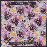 Hextober #23 FERAL Seamless File + Matching PNGs