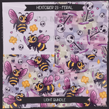 Hextober #23 FERAL Seamless File + Matching PNGs