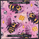Hextober #23 FERAL Seamless File + Matching PNGs