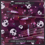 Hextober #23 FERAL Seamless File + Matching PNGs