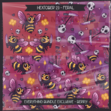 Hextober #23 FERAL Seamless File + Matching PNGs