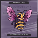 Hextober #23 FERAL Seamless File + Matching PNGs