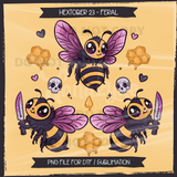 Hextober #23 FERAL Seamless File + Matching PNGs