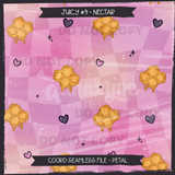 JUICY #9 NECTAR Seamless Files + Matching PNGs