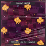 JUICY #9 NECTAR Seamless Files + Matching PNGs