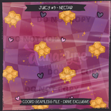 JUICY #9 NECTAR Seamless Files + Matching PNGs