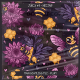 JUICY #9 NECTAR Seamless Files + Matching PNGs