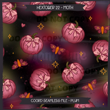 Hextober #22 MOTH Seamless File + Matching PNGs