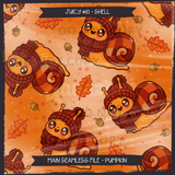 JUICY #10 SHELL Seamless Files + Matching PNGs