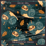 JUICY #10 SHELL Seamless Files + Matching PNGs