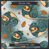 JUICY #10 SHELL Seamless Files + Matching PNGs