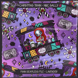 NBC Christmas Character Trains - Sally Seamless File + Matching PNGs