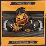 Hextober #17 MOVIES Seamless File + Matching PNGs