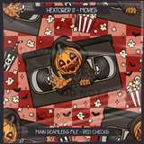 Hextober #17 MOVIES Seamless File + Matching PNGs
