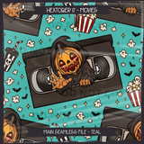 Hextober #17 MOVIES Seamless File + Matching PNGs