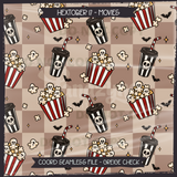 Hextober #17 MOVIES Seamless File + Matching PNGs