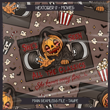 Hextober #17 MOVIES Seamless File + Matching PNGs